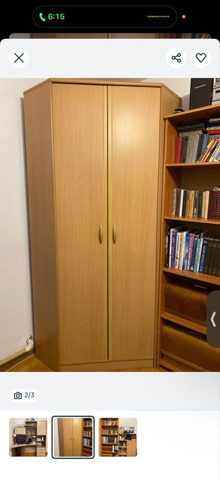 Продам стол компьютерный и шкаф