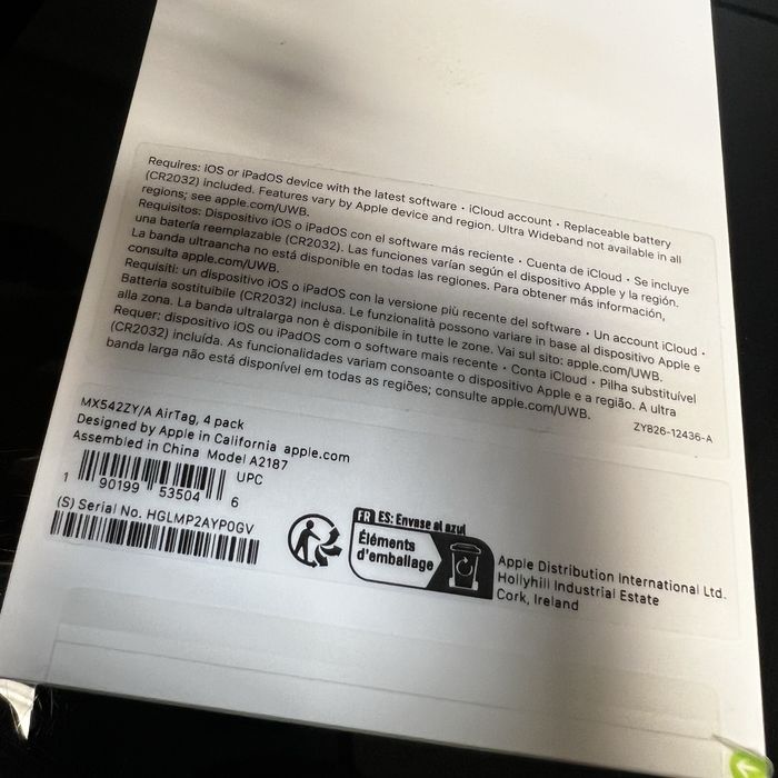 Нов! 12м гаранция! Apple Airtag 4 pack