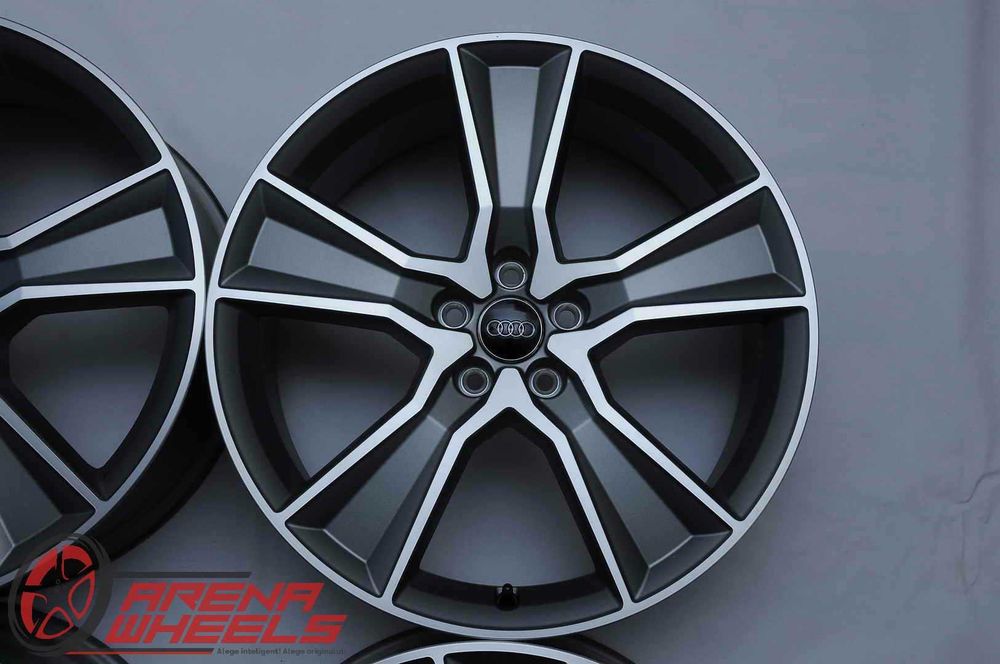 Jante Noi 20 inch Originale Audi Q5 SQ5 FY R20 Gri + Diamond Cut
