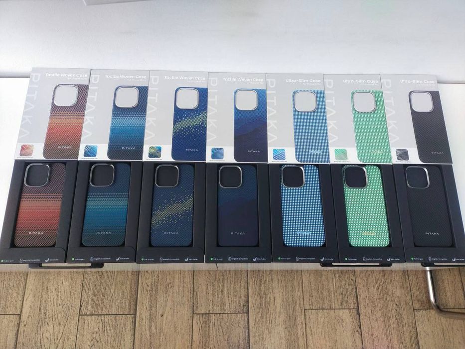 Pitaka Case Carbon Original iPhone 16 (2024) (Оптом и в Розницу)