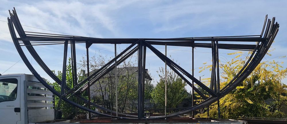 Executam arcade pentru solarii de diferite dimensiuni