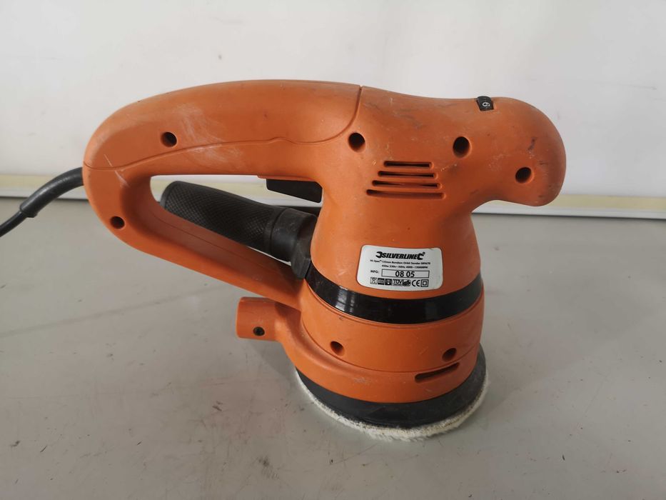 Ексцентрик шлайф - Silverline 450W / 125mm