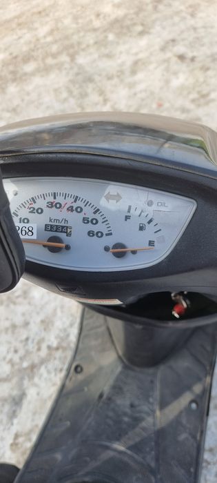 Honda dio af34 на номерах