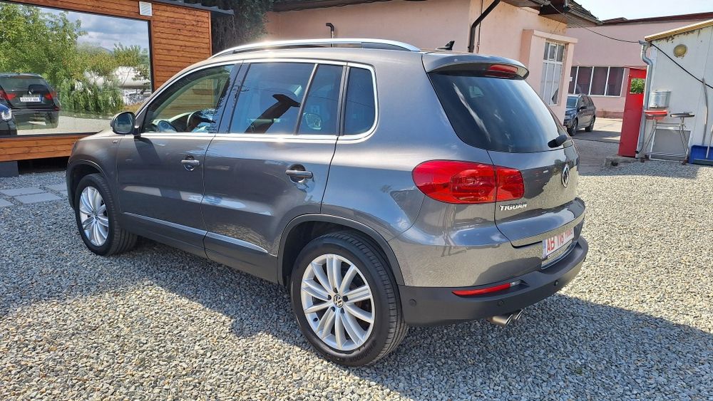 VW Tiguan CUP 4 Motion 2014 2.0 Tdi 177 CP Xenon Led Navi Park Assist Panoramic Climatronic Cârlig Senzori 360°