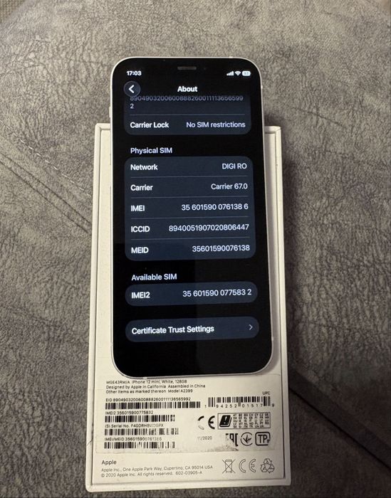 Iphone 12 mini 128gb