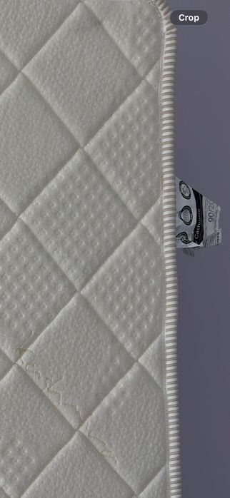 Легло TED Venice 90/200 + двулицев матрак My Cashmere 90/200