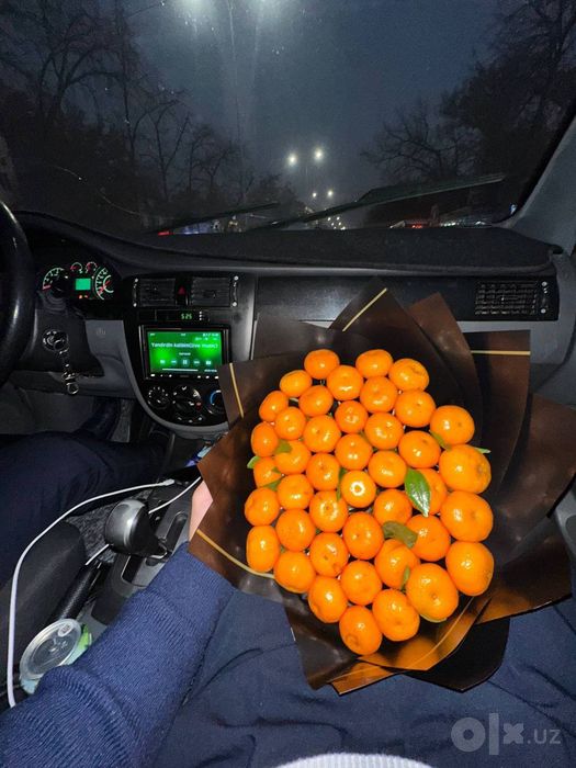 Mandarin buket mandarinli buket kapalak buket paypoqlik buket mevali