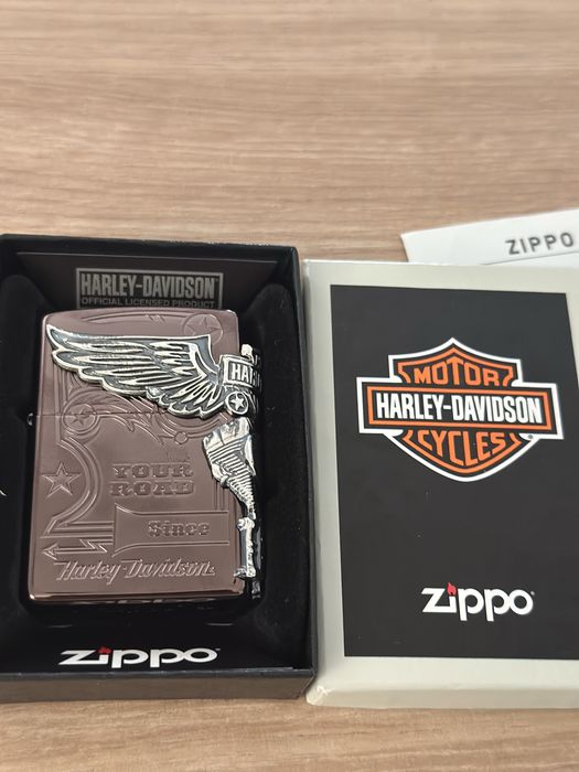 Bricheta Zippo Harley-Davidson noua