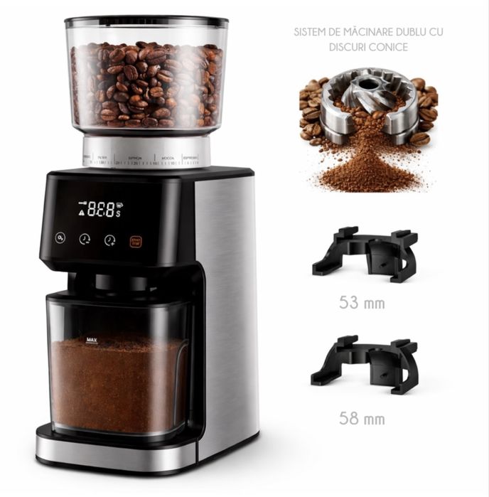 Rasnita cafea electrica (Burr-grinder)