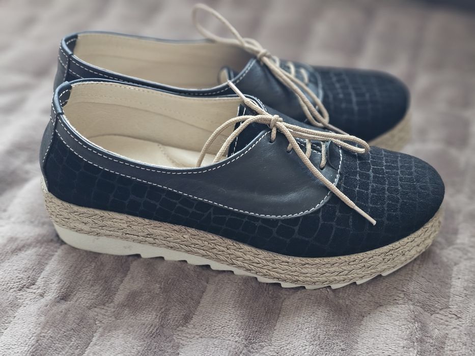 Обувки естествена кожа