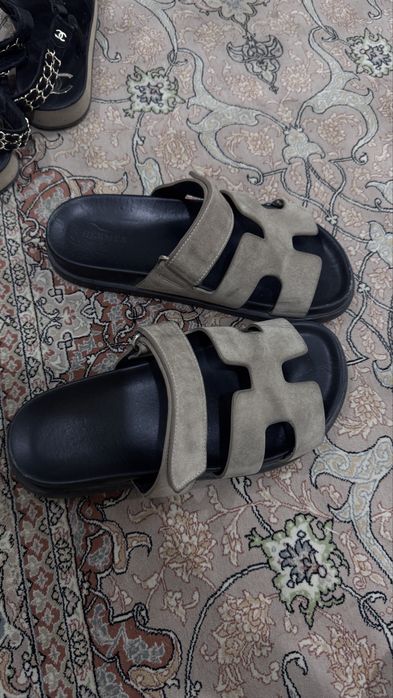 Шлепки Hermes chype