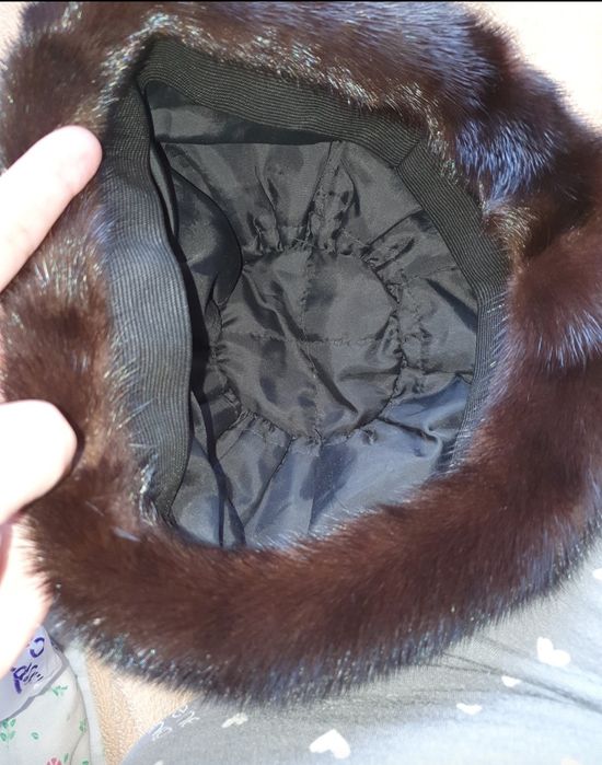 Норковый берет!!