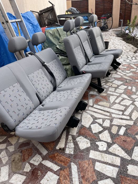 Banchete interior VWTransporter T5 Caravelle 3Lcuri 2Locuri 1 loc
