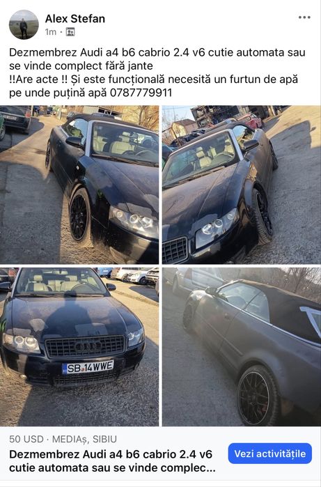 Se dezmembreaza audi ,vw,renault,dacia,bmw