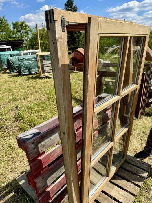 FEREASTRA LEMN Antichizata cabana casa termopan H 153 x L 97 buc 7