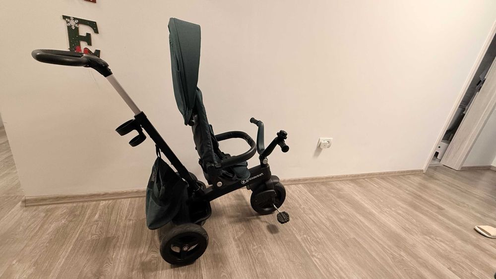 Kinderkraft  Triciclete Pentru Copii 5 În 1 Pentru 3+ Ani Verde