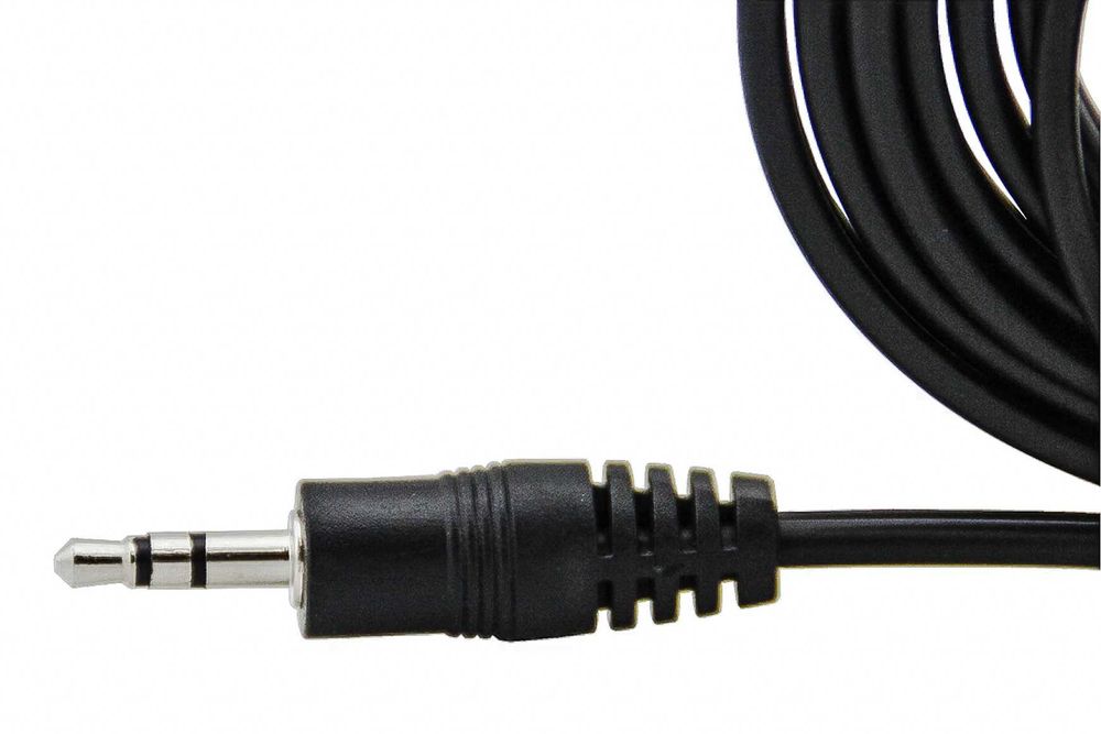 Cablu audio Jack 3,5 - RCA 5 metri Negru