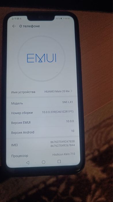 Продам Huawei mate 20 lite