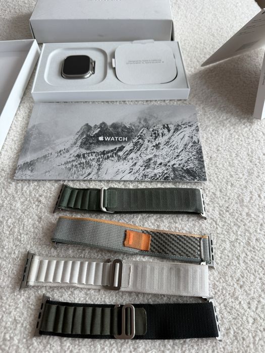 Apple watch ultra 49mm + 4 каишки