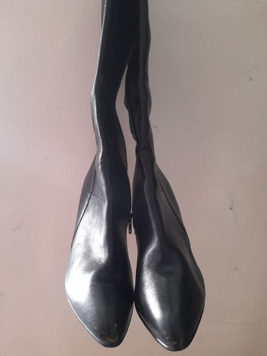 Сапоги кожа  советские  одели 1 раз