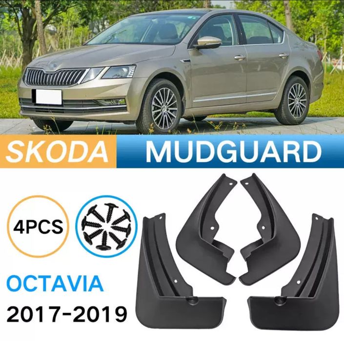 Брызговики на Skoda Octavia 17-19