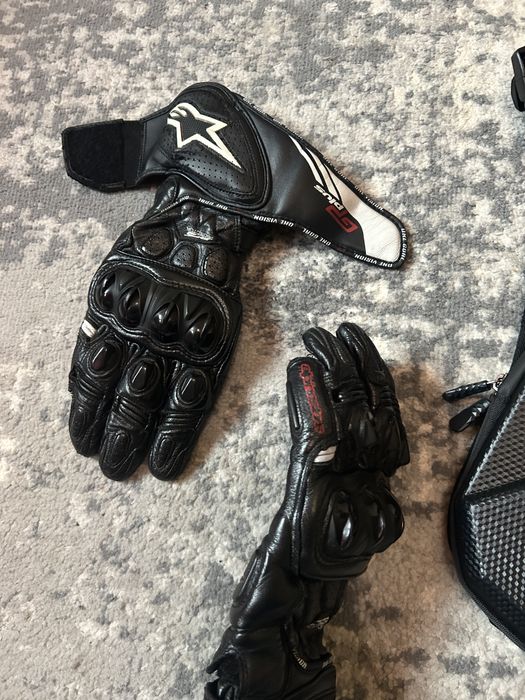 manusi alpinestars + birseta  moto