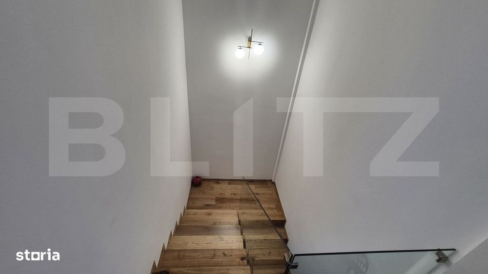 Casa cu 3 dormitoare, 100 mp, teren 202 mp, zona Baritiu