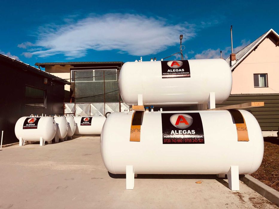 Butelie propan/rezervor GPL 1800 L noua, garantie 25 ani, autorizatii