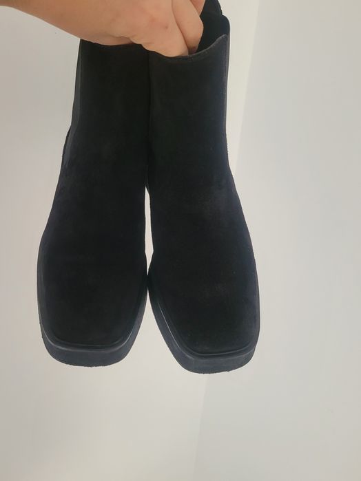 Ghete damă Chelsea, din piele naturală, mărimea 38