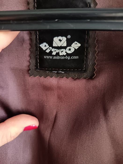 Кожено манто естествена кожа