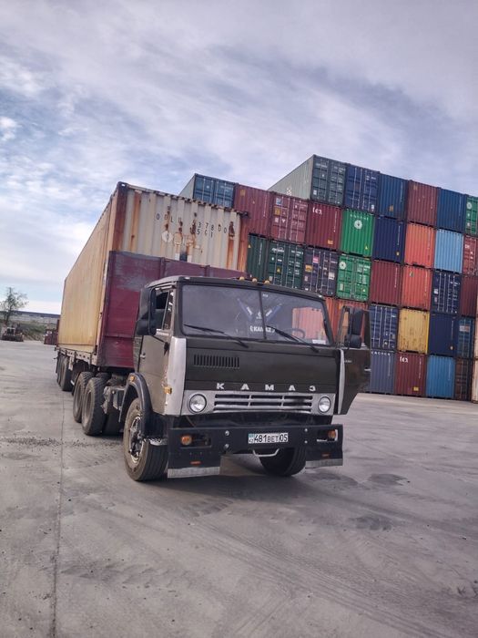 Камаз тягач с прицепом продам