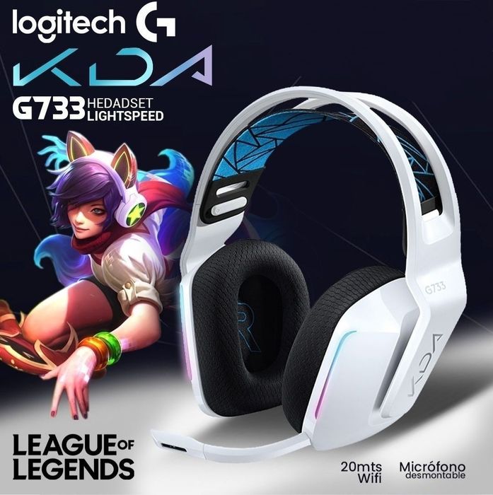 Logitech G733 Оригинал RGB Беспроводные Наушники Wireless