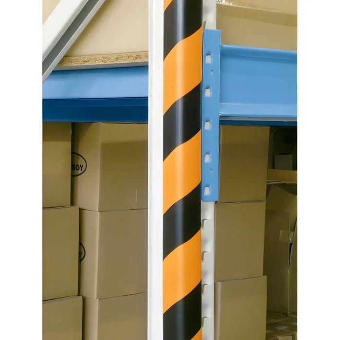 Bandă Protecție Muchii Negru-Galben 90cm