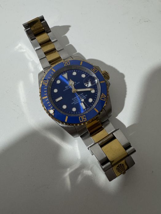 Vand Rolex Submarinner Blue Gold Model