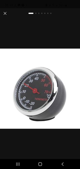 Avtomobil harorati o'lchagich, mexanik ko'rsatkichli termometr