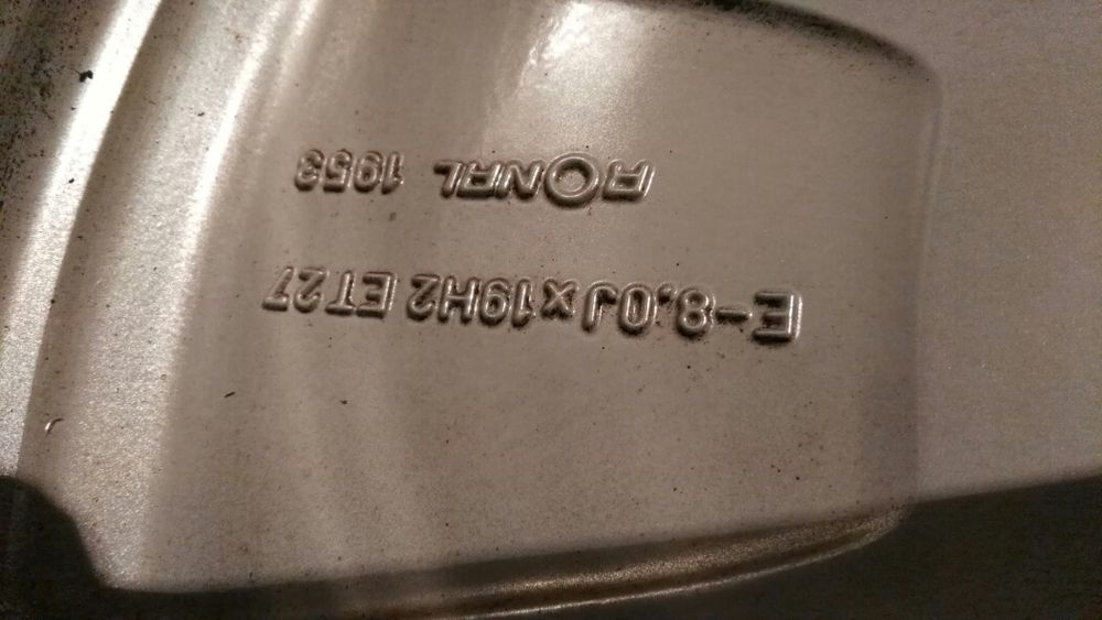 Set 4 roti R19, ORIGINALE ,5x112, AUDI, VW, , de iarna, jante+anvelope