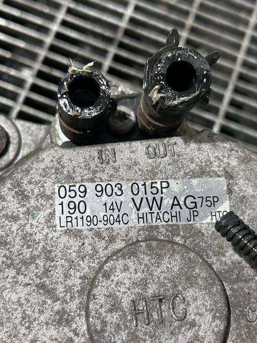 Alternator Volkswagen Touareg 7L facelift 3.0D 2007 - 2011 240CP 2967CC CASA CASC Euro5 ...