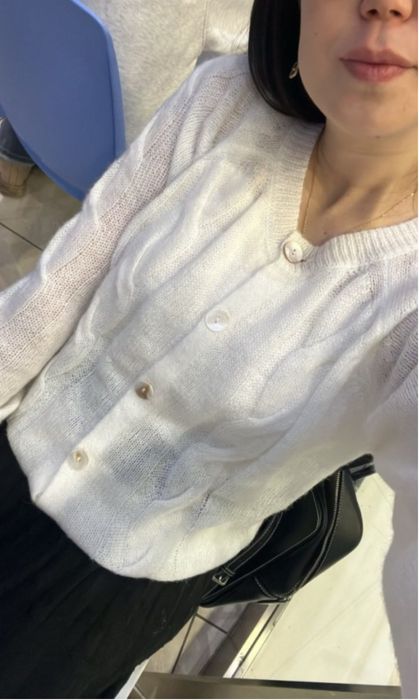 Белая кофта новая