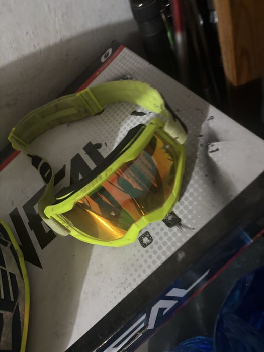 Каска acerbis 100лв очила 100% 20лв