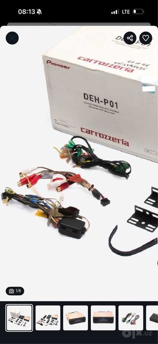 Carrozzeria Deh P 01 konplekt Pult karobka dokumentlari bilan yaponiya