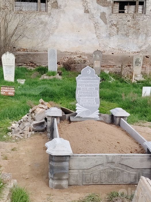 Кабр четлари учун курґон безакли плиткалари