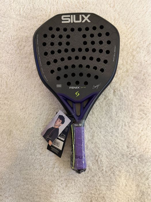 Paleta de padel Siux Fenix Pro 2026 Leo Augsburger