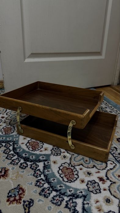 Органайзер из дерева всего 3000тг