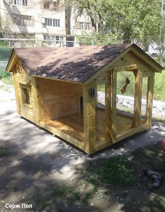 VIP* Мини домики, будки и вольеры.