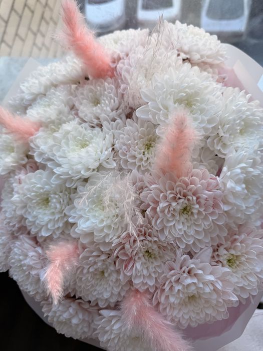 Букет цветов хризантемы