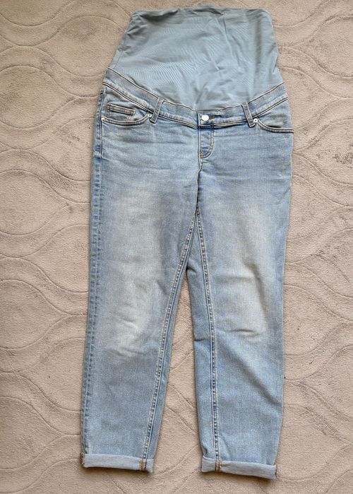 Лот дънки за бременни - нови и много запазени от С до М