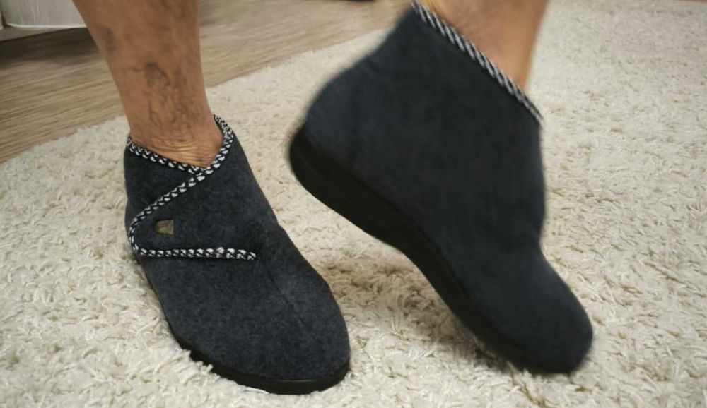 Войлочные ботинки