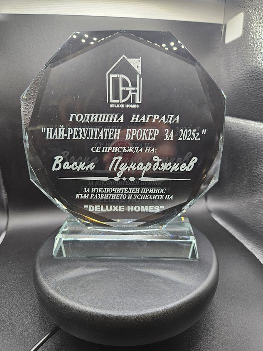 Възспоменателен плакет. Октагон.