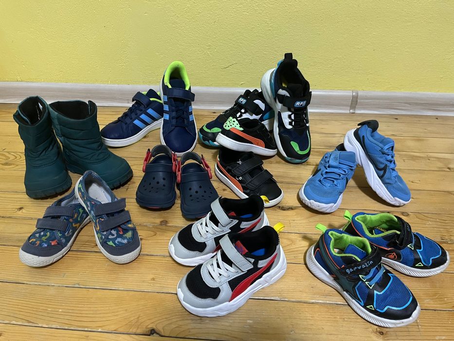 Детски обувки различни размери