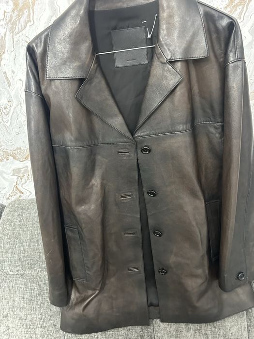 Sacou Massimo Dutti piele